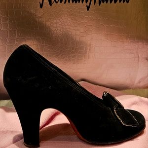 Vintage 1940's Neiman Marcus Fenwyn heels size 3.5-4.5